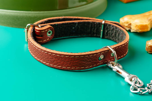 Collar different angles Burgundy